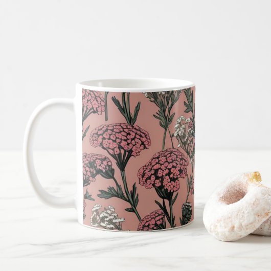 Achillea Desert Eve Deep Roos Koffiemok (Met donut)