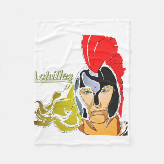 Achilles Art Fleece Deken (Voorkant)