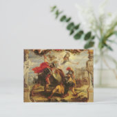 Achilles Defeting Hector, 1630-32 Briefkaart (Staand voorkant)