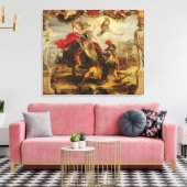 Achilles Defeting Hector, 1630-32 Canvas Afdruk (Insitu (Woonkamer))