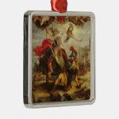 Achilles Defeting Hector, 1630-32 Metalen Ornament (Rechts)