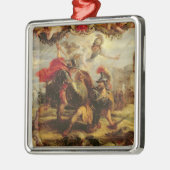 Achilles Defeting Hector, 1630-32 Metalen Ornament (Links)