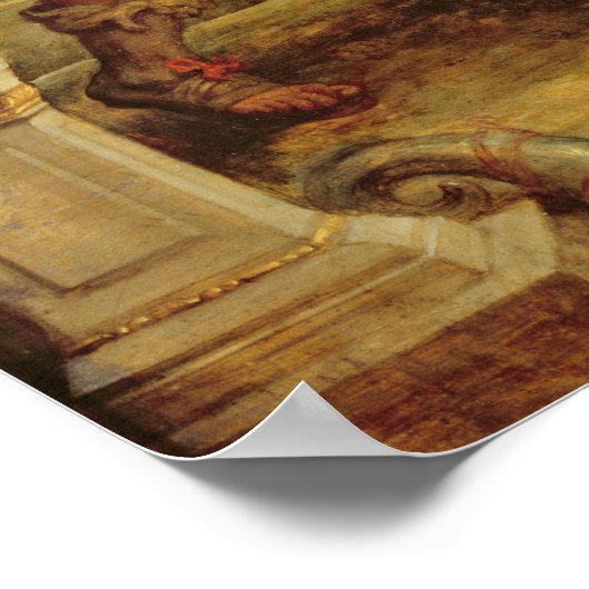 Achilles Defeting Hector, 1630-32 Poster (Hoek)