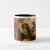 Achilles Defeting Hector, 1630-32 Tweekleurige Koffiemok (Center)