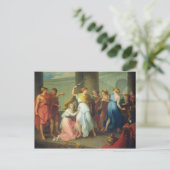 Achilles erkende, 1799 briefkaart (Staand voorkant)