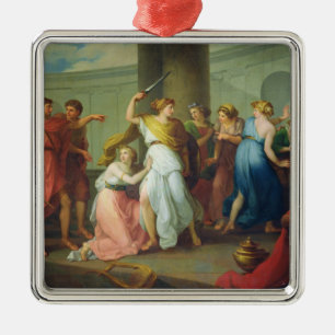 Achilles erkende, 1799 metalen ornament