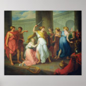 Achilles erkende, 1799 poster (Voorkant)