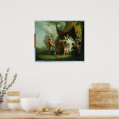 Achilles heeft een geschil met Agamemnon, 1776 Poster (Keuken)