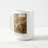 Achilles’ heels were his only vulnerable spot. koffiemok (Voorkant links)