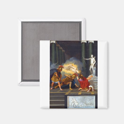 Achilles Hiel Wared Magneet (Voorkant / Achterkant)