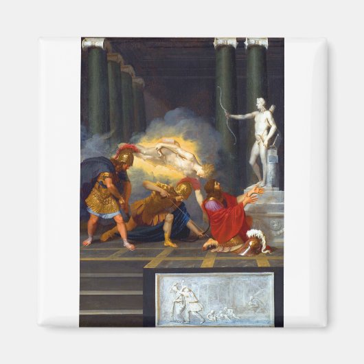 Achilles Hiel Wared Magneet (Voorkant)