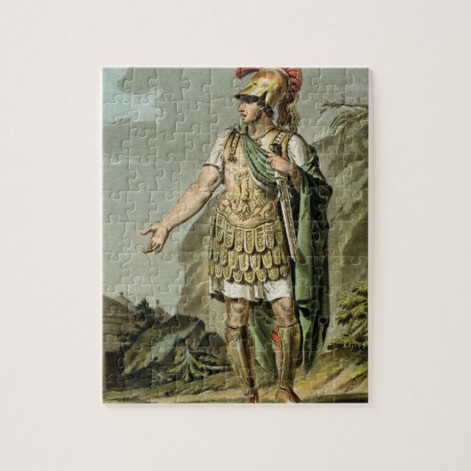 Achilles in Armor, kostuum voor 'Iphigenia in Auli Legpuzzel (Verticaal)