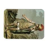 Achilles in Armor, kostuum voor 'Iphigenia in Auli Magneet (Horizontaal)