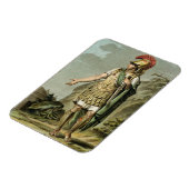 Achilles in Armor, kostuum voor 'Iphigenia in Auli Magneet (Linkerzijde)