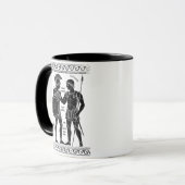 Achilles & Patroclus: Oude Griekse Queer Art Mok (Voorkant links)