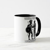 Achilles & Patroclus: Oude Griekse Queer Art Mok (Voorkant rechts)