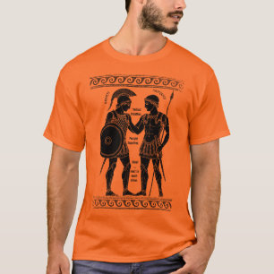 Achilles & Patroclus: Oude Griekse Queer Art T-shirt