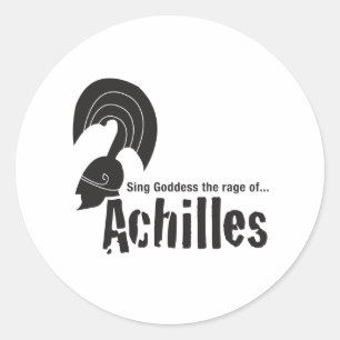 Achilles Ronde Sticker