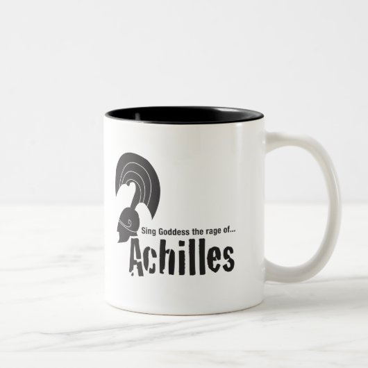 Achilles Tweekleurige Koffiemok (Rechts)