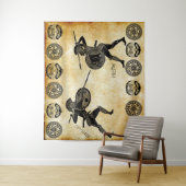 Achilles vs Hector Wandkleed (In situ)