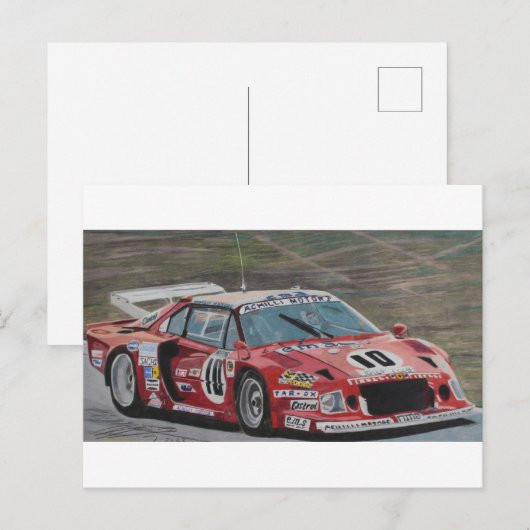 Achilli's Turbo Briefkaart (Voorkant / Achterkant)