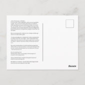 Achlys Shadow Work Goddess Postcard Briefkaart (Achterkant)