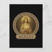 Achlys Shadow Work Goddess Postcard Briefkaart (Voorkant)