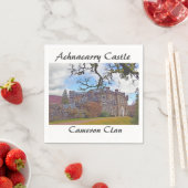 Achnacarry Castle - Cameron Clan Servetten (Insitu)