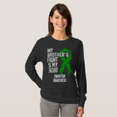 Achondroplasia My Brother's Fight Is My Fight Dwar T-shirt (Voorkant volledig)