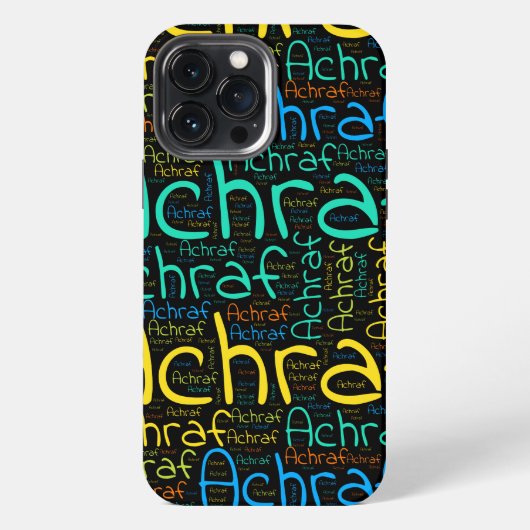 Achraf iPhone Hoesje (Achterkant)