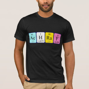 Achraf periodiek shirt van de lijstnaam
