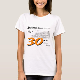 ACHS 30e klas reünie-logo T-shirt