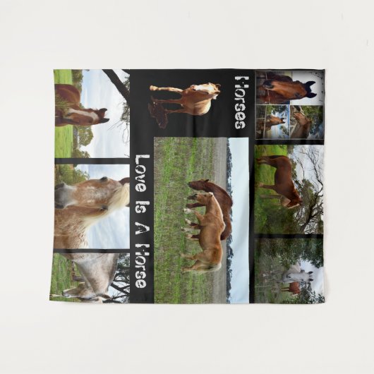 Acht Afbeeldingen Collarge, Wandkleed (Voorkant (horizontaal))