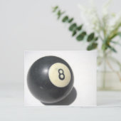 Acht baall briefkaart (Staand voorkant)