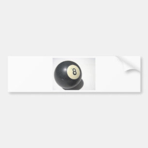 Acht baall bumpersticker