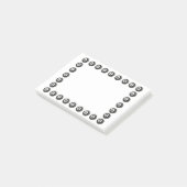 Acht baall post-it® notes (Schuin)