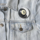 Acht baall ronde button 5,7 cm (In situ)