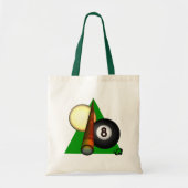 Acht baall tote bag (Voorkant)
