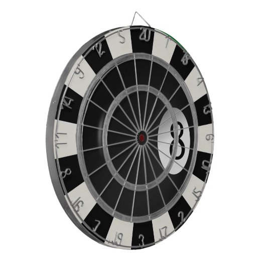 Acht bal biljart verordening dart boards dartbord (Voorkant Links)