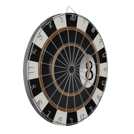 Acht Bal Billiard Custom Game Dart Boards Dartbord (Voorkant Links)