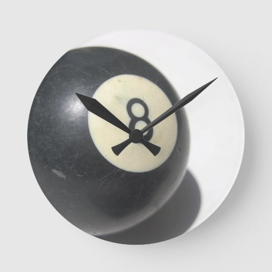 Acht balkklok ronde klok (Voorkant)