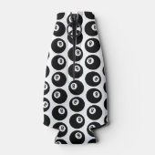 Acht-Ball Billiards Pool Patroon CUSTOOR Flesjeskoeler (Achterkant)