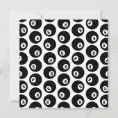 Acht-Ball Billiards Pool Patroon CUSTOOR Kaart (Voorkant)