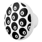 Acht-Ball Billiards Pool Patroon CUSTOOR Keramische Knop (Rechts)