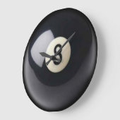 Acht-Ball-wandklok Grote Klok (Hoek)