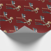 Acht balpool cadeaupapier (Hoek)