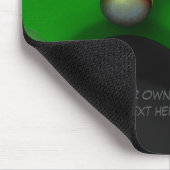 Acht balpool en Billiards op maat Muismat (Hoek)