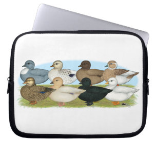 Acht bellers laptop sleeve