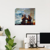 Acht Bells Winslow Homer 1886 Poster (Thuiskantoor)