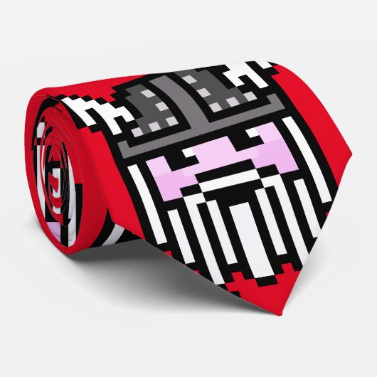 Acht Bit Viking Stropdas (Opgerold)